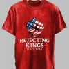 Men's Rejecting Kings Since 1776 Print T-Shirt